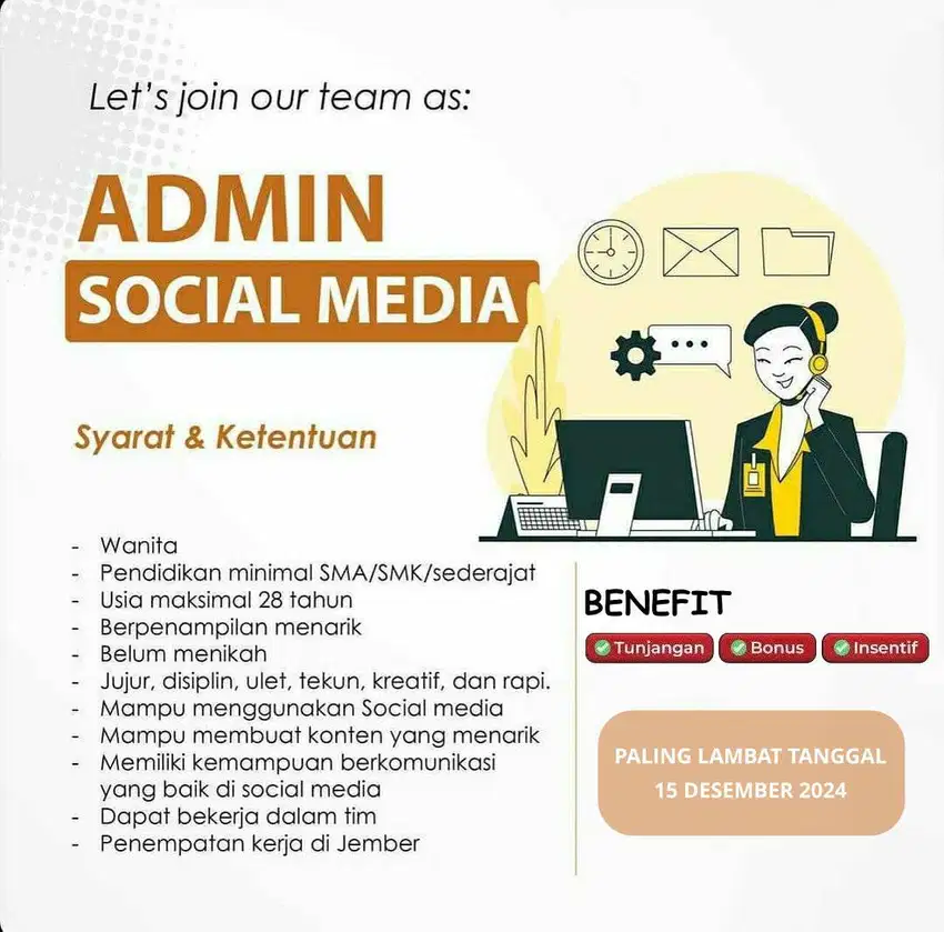 Admin social media