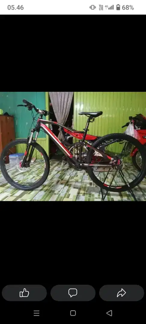 SEPEDA GUNUNG 

THRILL Fervent 2017 BARANG LANGKA
Upgrade Jangkrik MTB