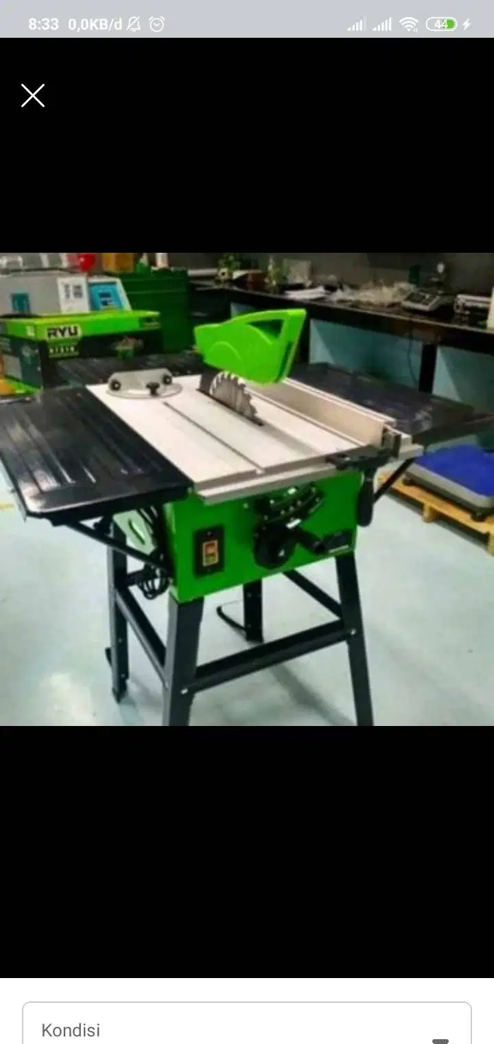 Barangkali ada yang cari unit table saw ryu rts 10