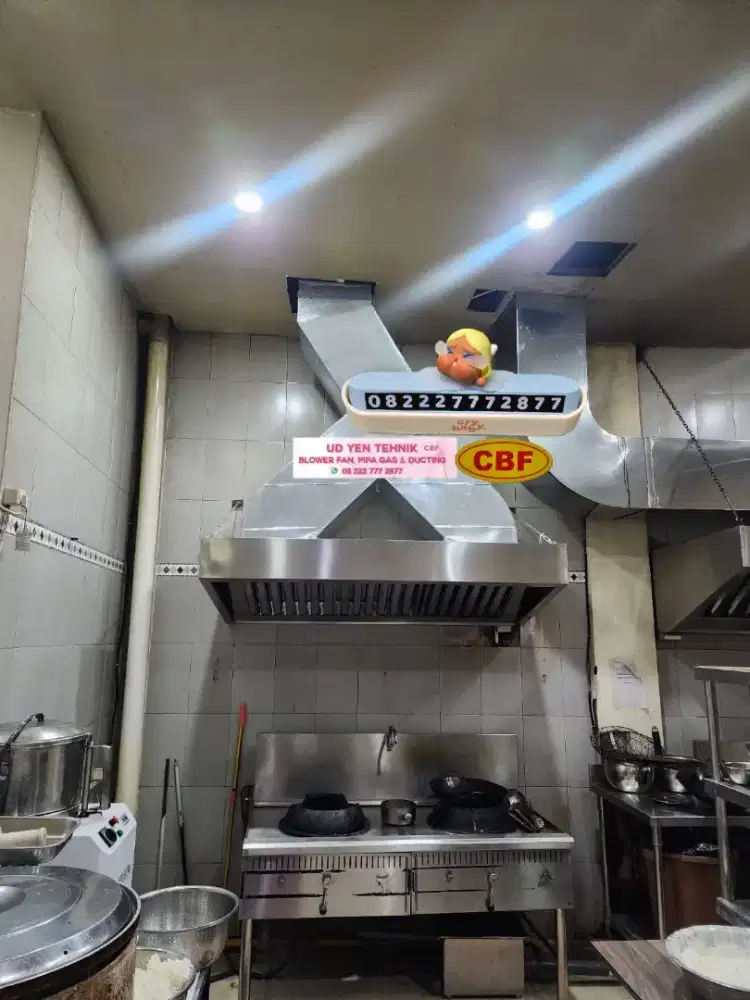 Supplier ducting restoran fan