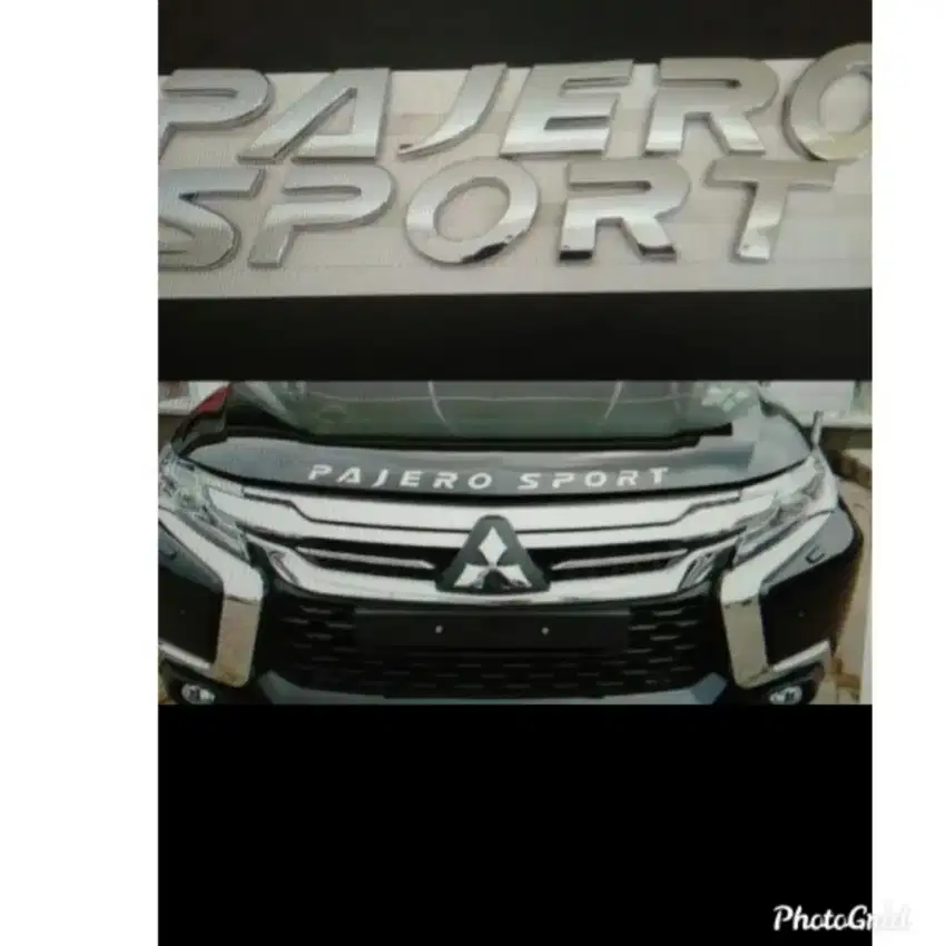 Emblem Kap Mesin Pajero Sport