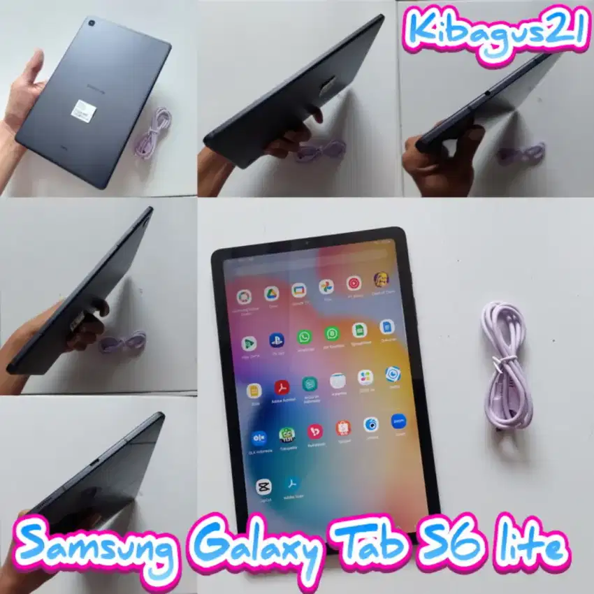 Samsung Galaxy Tab S6 lite ORI SEIN Mulus like new