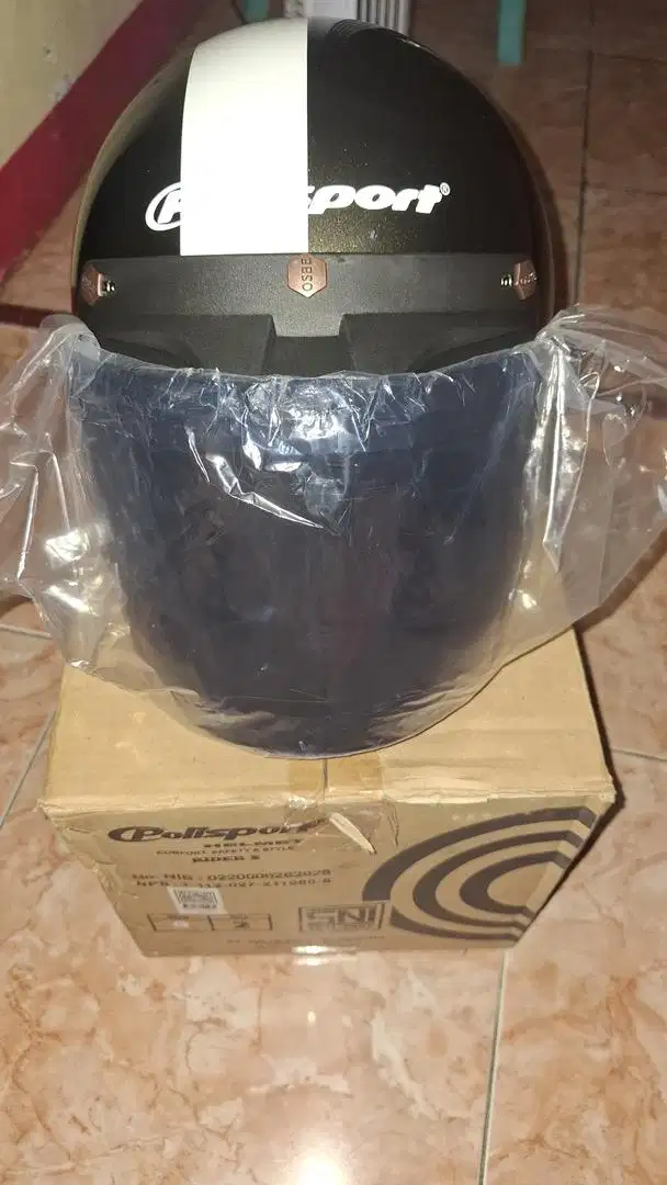 Helm Bogo polisport New (Baru) Ukuran L