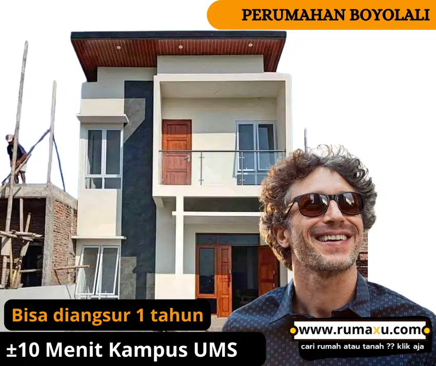 Rumah 2 lantai ±3 menit RS. Indriati Boyolali