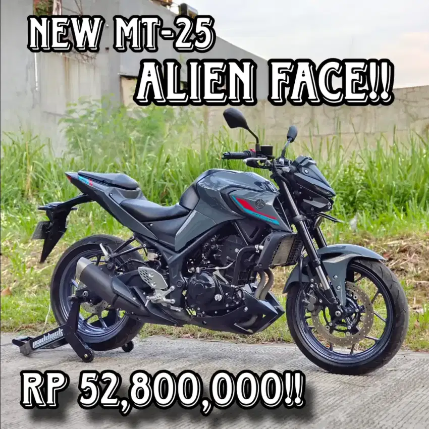 YAMAHA NEW MT25 GREY TAHUN 2022 PMK 2024 LOW KM‼️