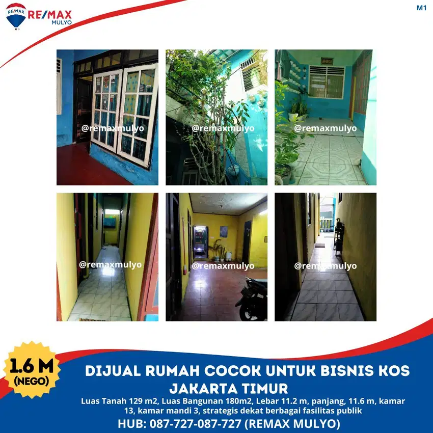 Dijual Rumah Cocok Untuk Bisnis Kosan