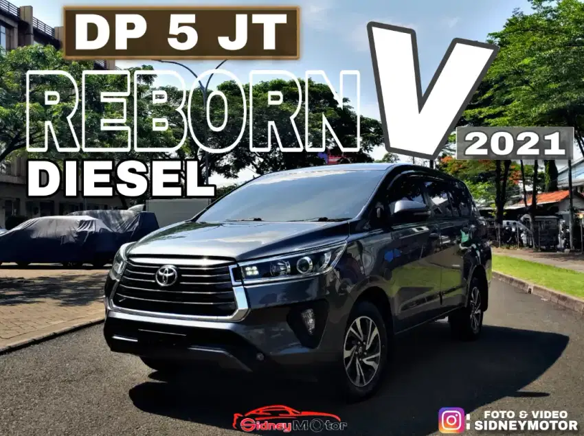 [DIESEL DP 5 JT] INNOVA REBORN V MATIC 2021 LOW KM ISTIMEWA S.PAKAI