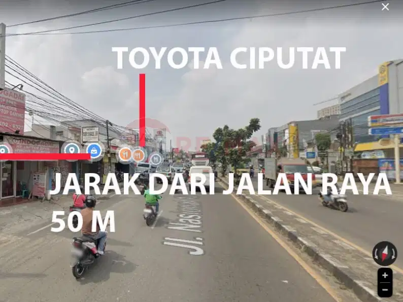 Tanah Ciputat Dewi Sartika STRATEGIS Tol Serpong Parung BSD