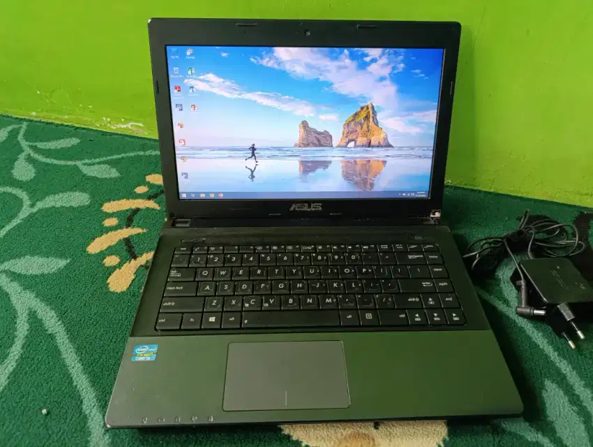 Laptop Asus A45C core i3 normal murah siap pakai