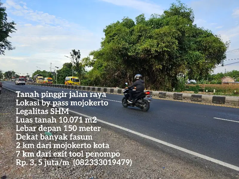 Tanah nol jalan raya by pass mojokerto