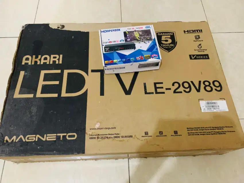 TV LED AKARI LE-29V89