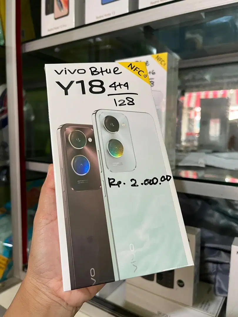 VIVO Y18 RAM 4/128GB GARANSI RESMI VIVO 12BULAN HANNYCELL