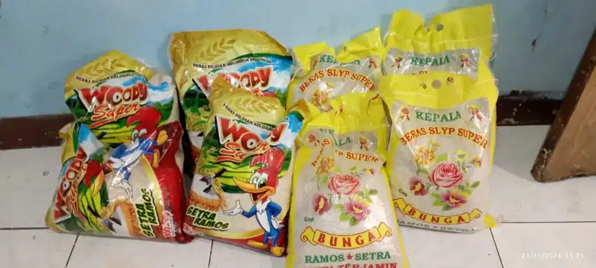 Beras ukuran 5kg