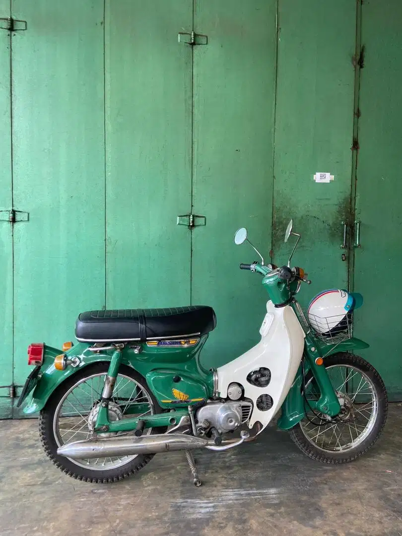 HONDA C70 GREEN TAHUN 80