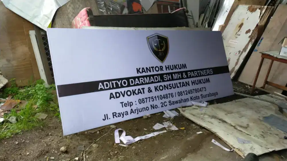 Spesialis papan nama toko murah