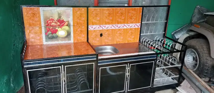 Dijual Kitchen Set/Meja Rak Kompor Wastafel