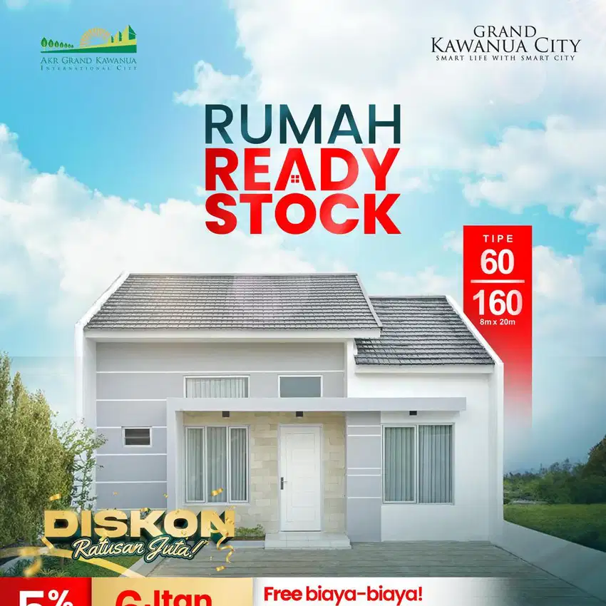 rumah ready Stock