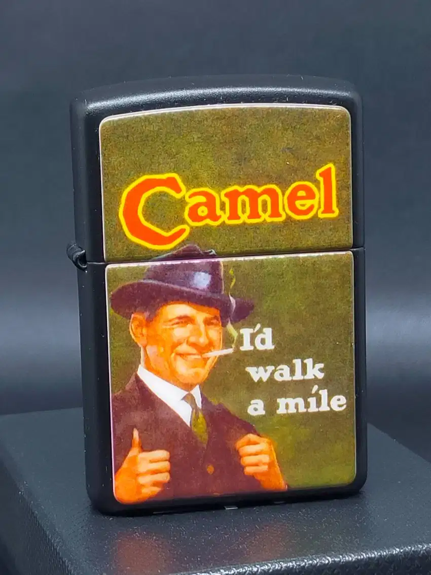 Zippo Camel I’d Walk A Mile Emblem Tahun 1997