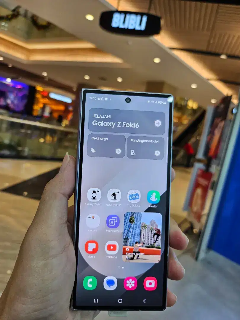 PROMO SAMSUNG GALAXY Z FOLD 6, CASHBACK 3 JUTA + FREE VOUCHER 1 JUTA