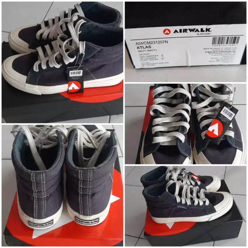 Sepatu Airwalk 41 ori, lg bbrpx pake