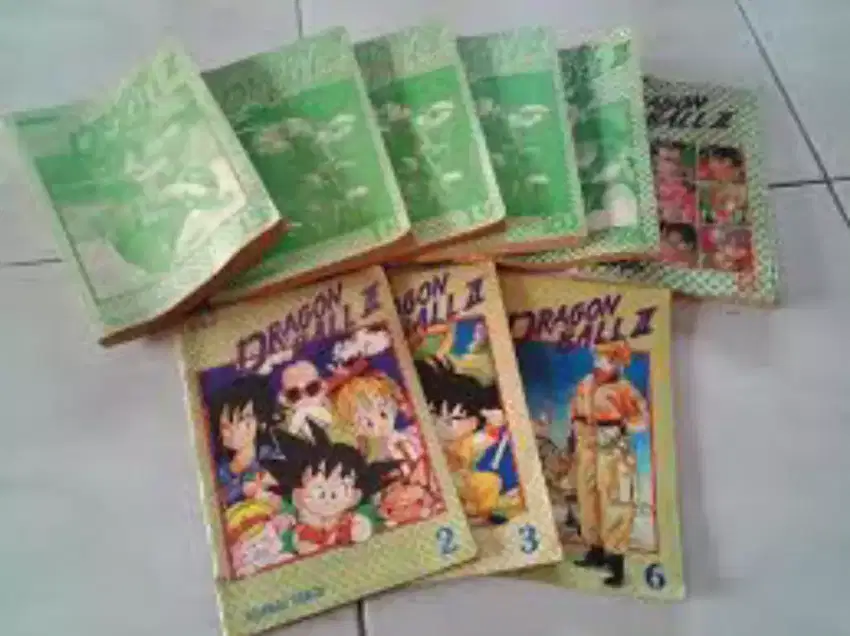 Komik besar dragon ball, final fantasy