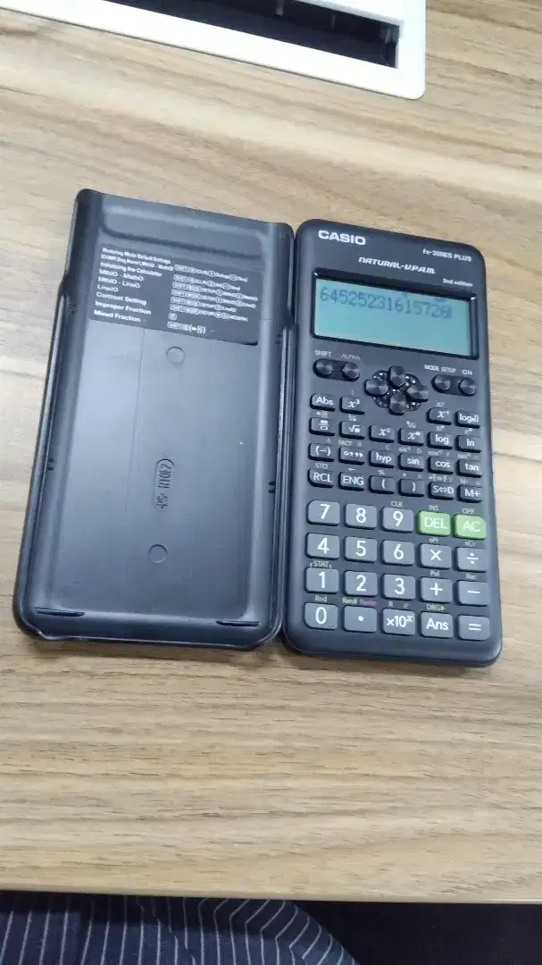 Kalkulator scientific Casio FX 350 ES PLUS mulus no box