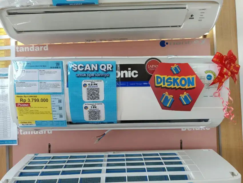 Promo AC 1 PK Panasonic Bisa Dicicil Tanpa Kartu Bunga 0%