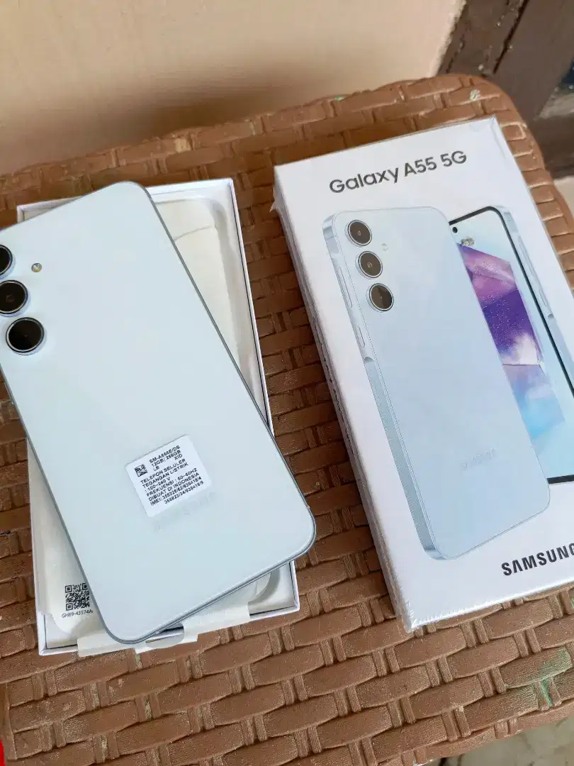 Samsung a55 5g 12/256 baru buka box