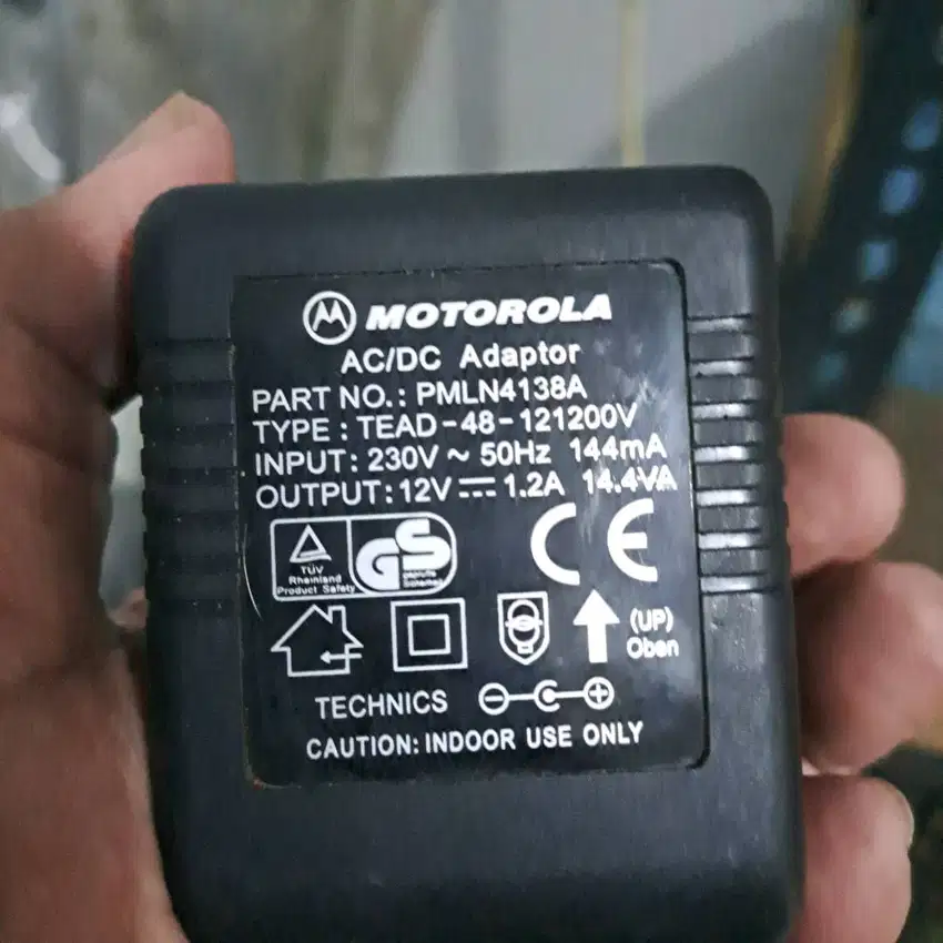 Adaptor Motorola Gp2000  Jek Lobang biasa  Untuk Casan Motorola Gp68