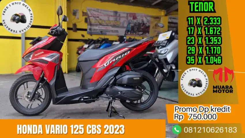 Honda Vario 125 CBS 2023 mulus