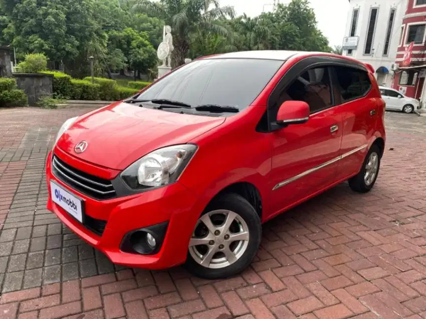 Pajak Panjang Daihatsu Ayla 1.0 X Bensin-MT 2017 Merah WXW