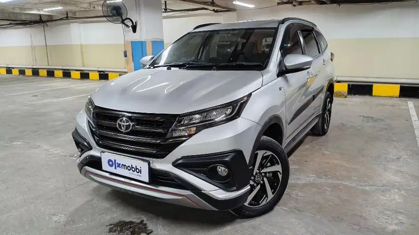 Pajak Panjang TDP 19JT Toyota Rush 1.5 S Bensin-MT 2019 Silver