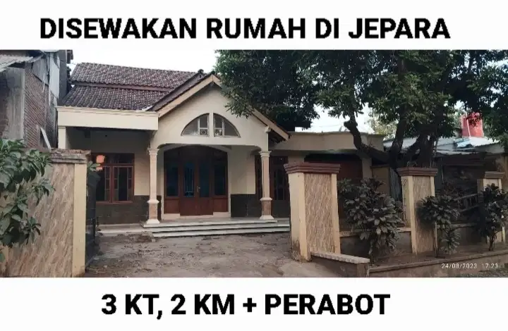 DISEWAKAN RUMAH BAGUS + PERABOT DI TAHUNAN JEPARA