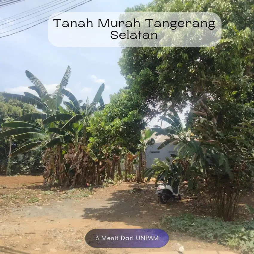 Dijual Tanah Siap Bangun Dekat RS. Permata Pamulang Legalitas SHM