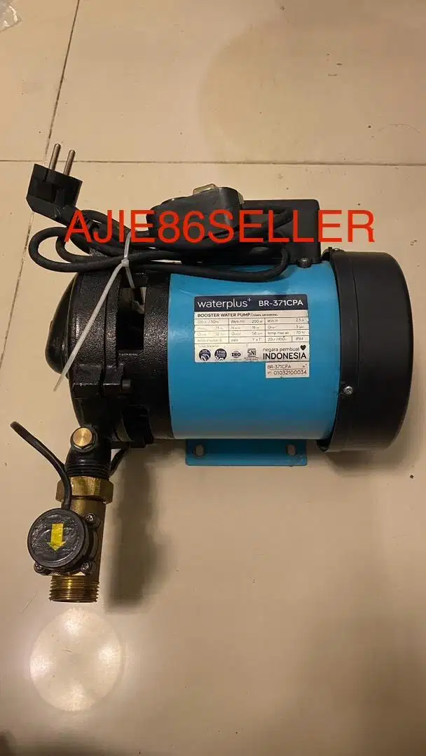 WTS WaterPlus BR371CPA Pompa Dorong, Hanya Coba 2 Hari. Like New 90%