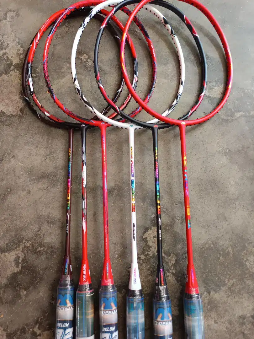 Powermax murah raket bisa tension tinggi 33lbs badminton