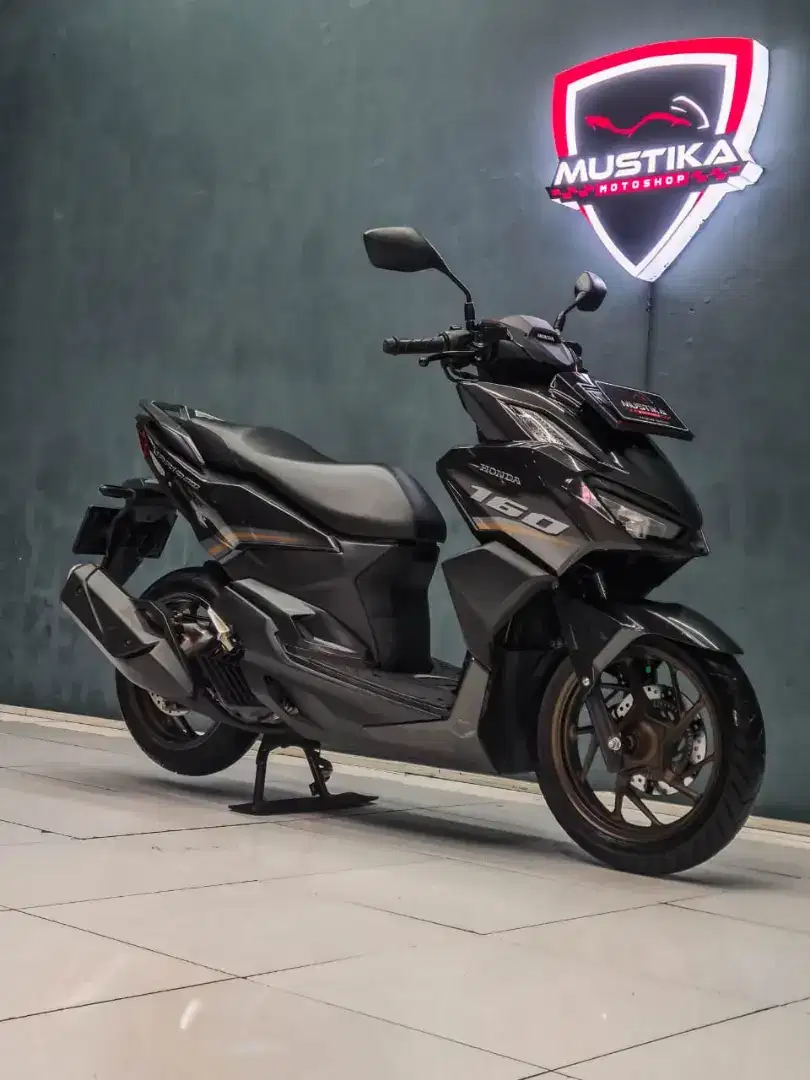 Perfect Condition!!Honda Vario 160cc ABS 2022 N Asli Black-Mustika