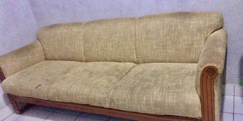 Sofa bekas kayu jati