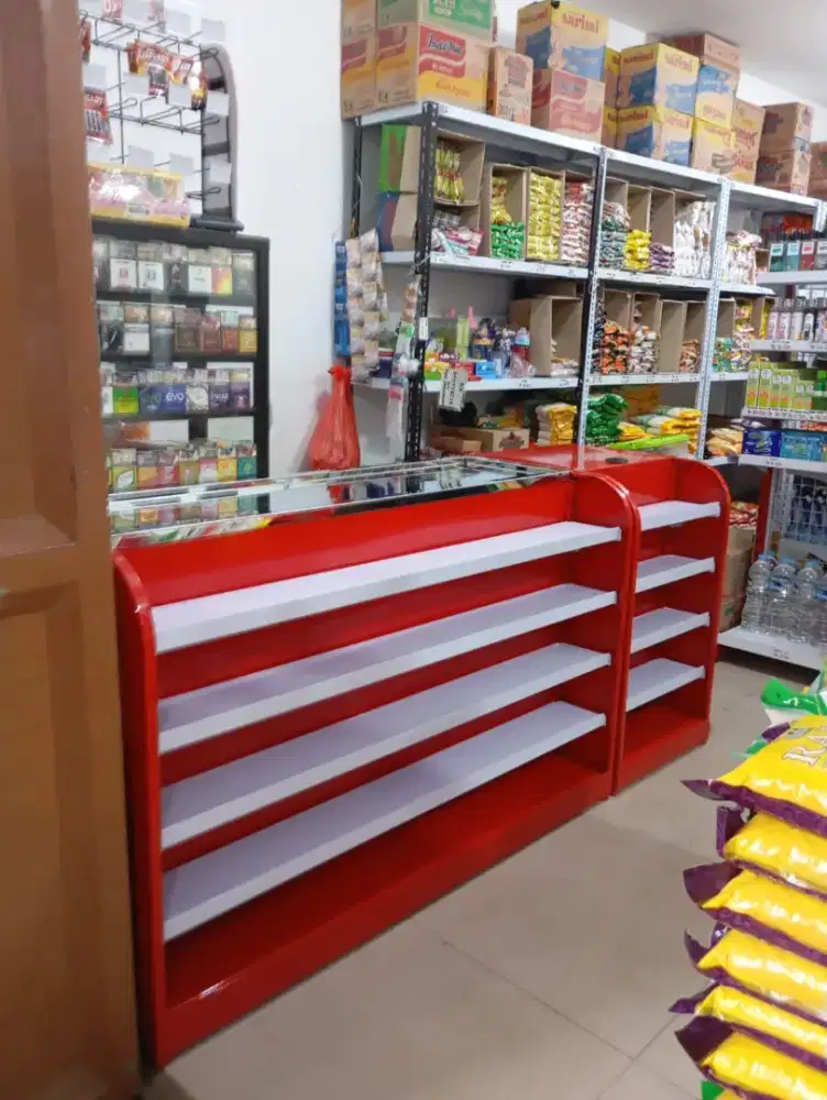 Aneka rak display dan rak gudang
