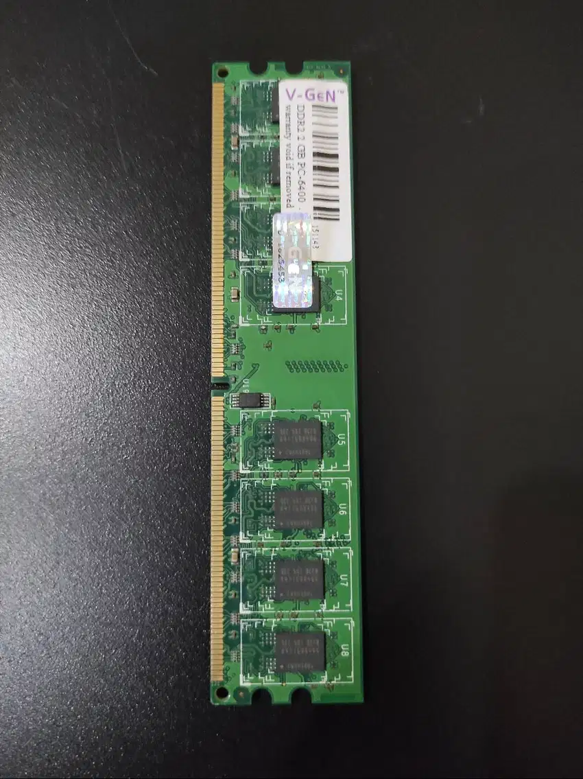 RAM Memory DDR2 DDR 2 2GB 2 GB PC6400 PC 6400 VGEN V GEN V-GEN