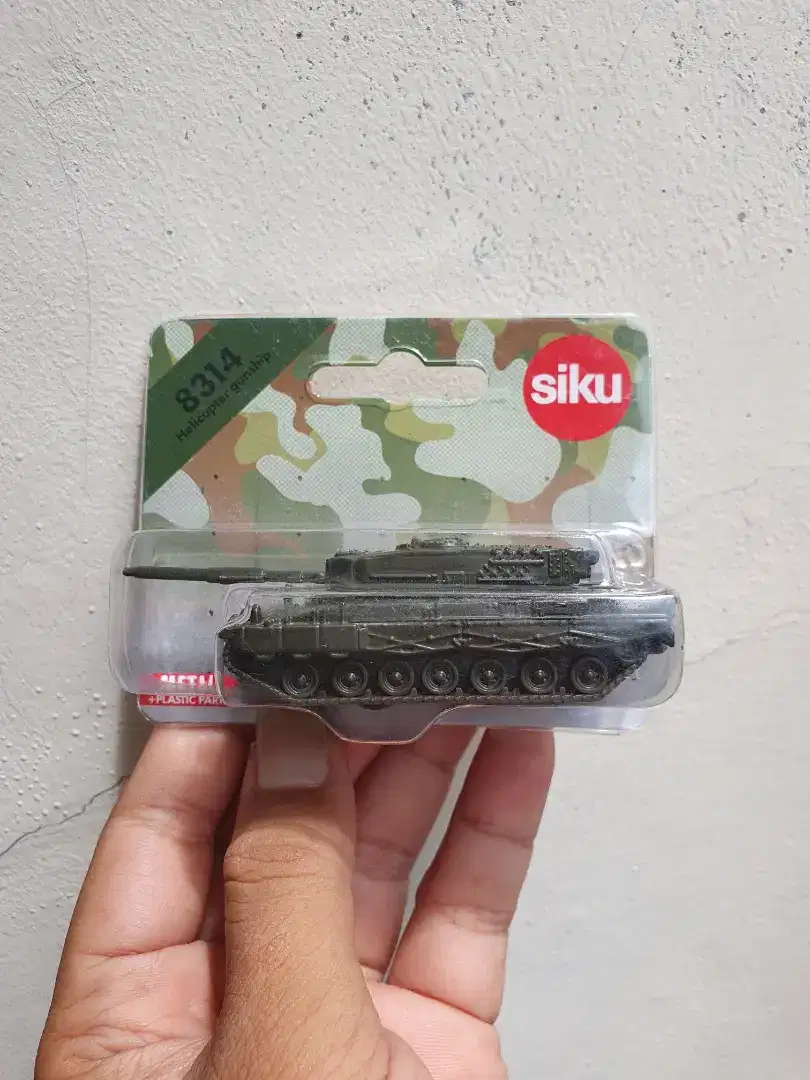 Diecast Militer Tank Metal Original Siku Germany