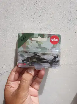 Diecast Helicopter GunShip Original Siku Germany