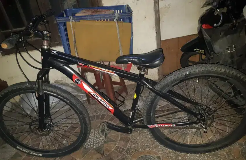 Sepeda gunung mtb atlantis ukuran 27,5 siap pakai