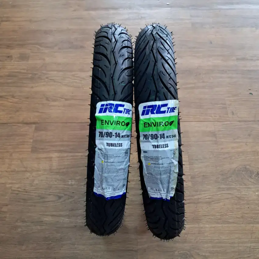IRC ENVIRO NR91 TL 70/90 -14 M/C 34P (HARGA 1PCS BAN BARU)