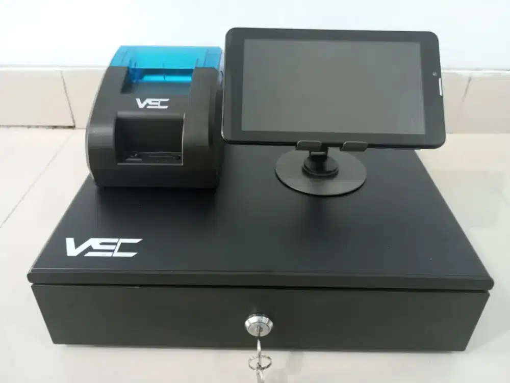 Alat Kasir Mesin Kasir Android 7inch - Paket Lengkap