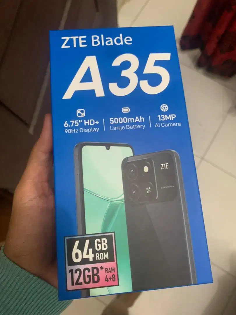 Dijual Hp ZTE A 35 Seminggu Pakai, Harga Nego