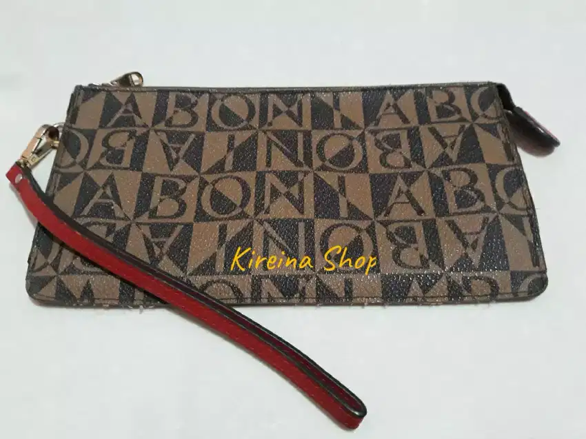 Dompet BONIA Monogram Wristlet