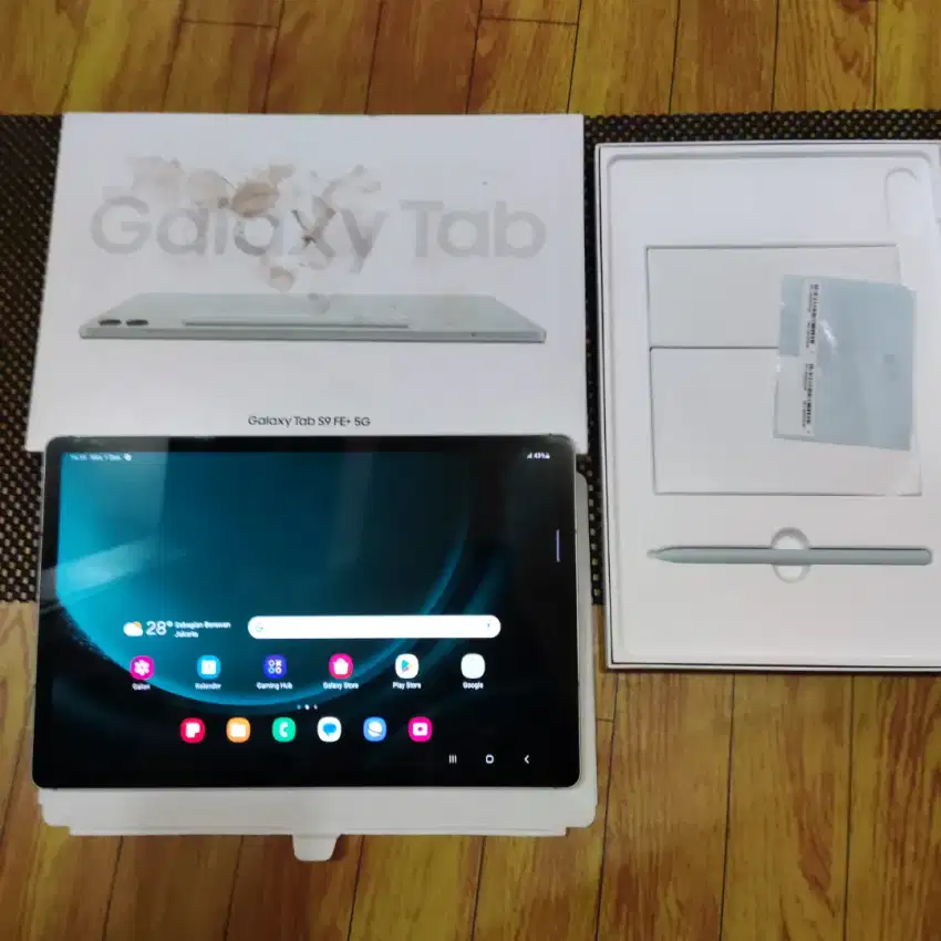 Samsung Tab S9 FE Plus 5G (12/256) Mulus Fullset Ori