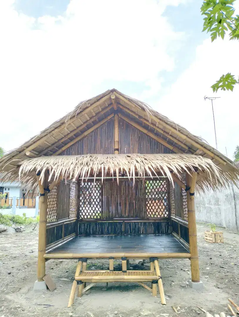 gazebo bambu jogja