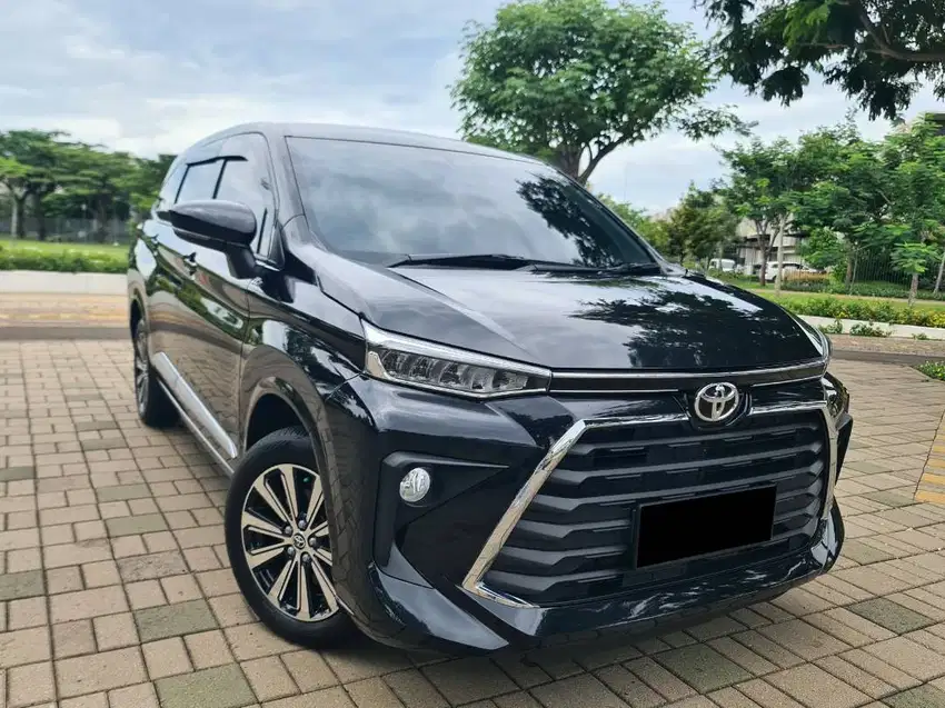 TOYOTA AVANZA 1.5 G AT 2023 HITAM. KM PEDENK RECORD. GARANSI TOYOTA